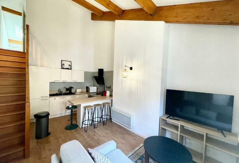 آپارتمان دوبلکس 1 خوابه, Mon Appart Hôtel   Gare De Limoges   Charmant Duplex 1 Et 2 Chambres   Parking En Supp