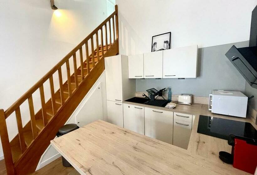 آپارتمان دوبلکس 1 خوابه, Mon Appart Hôtel   Gare De Limoges   Charmant Duplex 1 Et 2 Chambres   Parking En Supp
