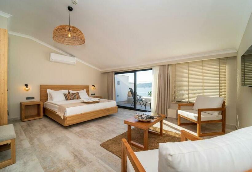 带海景的复工套房, Ansira Fethiye
