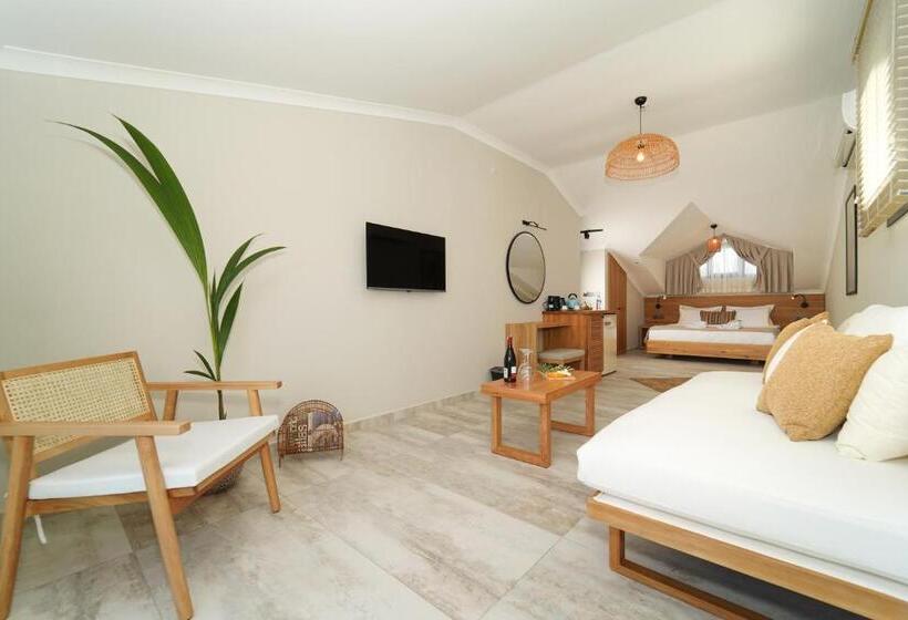 带海景的复工套房, Ansira Fethiye