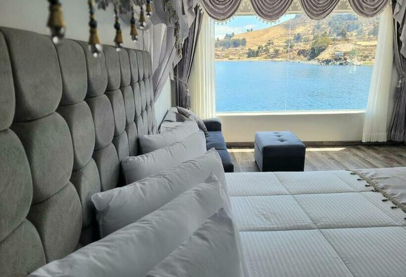 סוויטת דלוקס נוף לים, Amantani Palace