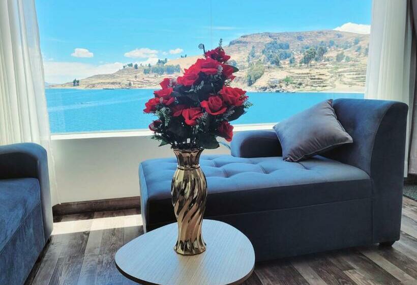 סוויטת דלוקס נוף לים, Amantani Palace