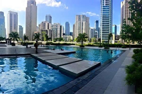 带1个卧室带泳池的公寓, Destina Stays @jazz Residences Makati, Metromanila