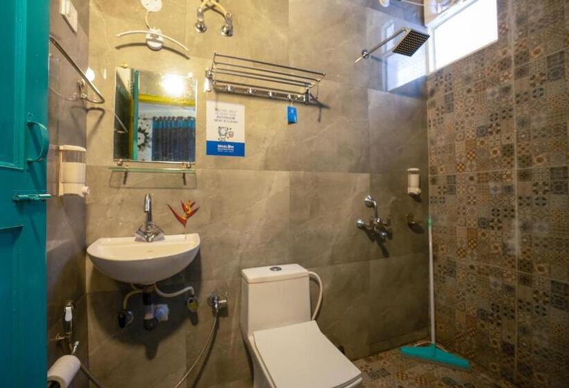 Chambre Deluxe avec Balcon, Shalom Backpackers Anjuna Goa