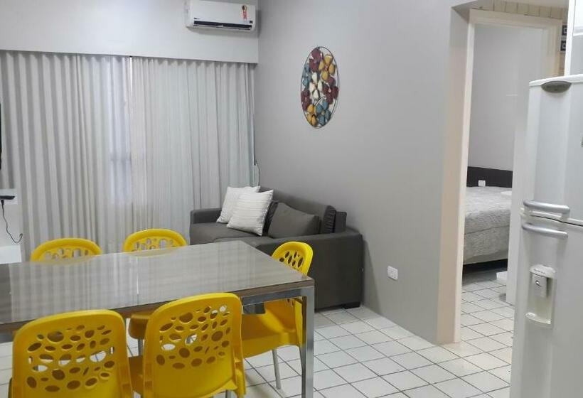 패밀리 룸 바다 전망, Flat   Navegantes Residence