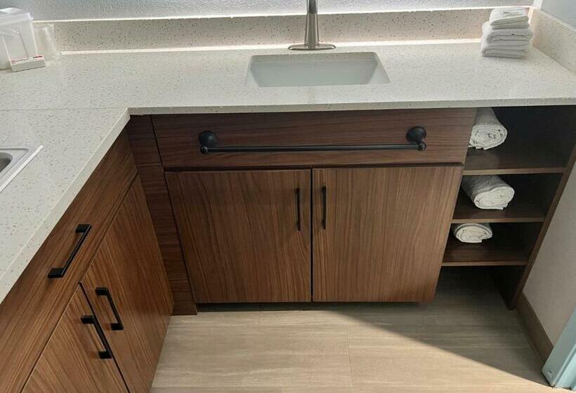 キングサイドベッドのスタンダードワンルーム, Hometowne Studios By Red Roof Georgetown, Ky