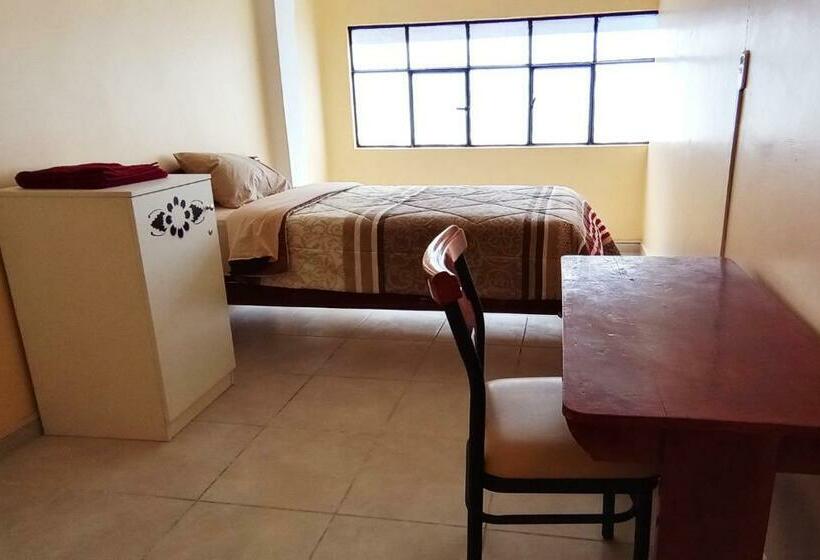 스탠다드 싱글 룸 공동욕실, Casa Sucre Hostel Ayacucho
