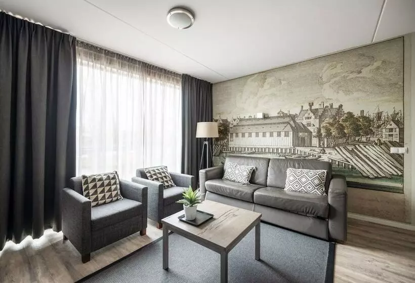 テラスつきの２ベッドルームアパートメント, Yays Amsterdam Prince Island By Numa