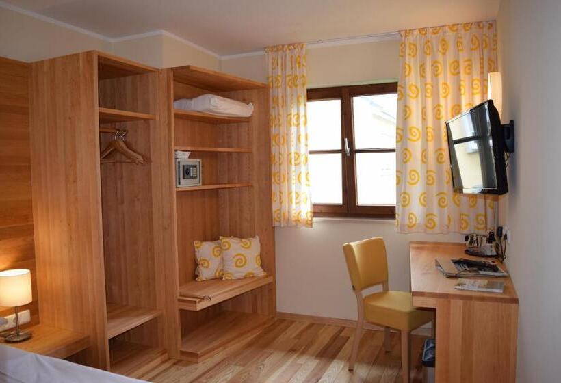 غرفة سوبيريور فردية, Bio Hotel Bayerischer Wirt Augsburg