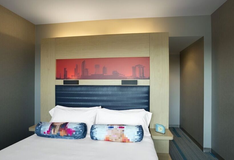 غرفة قياسية سرير مزدوج, Aloft Tampa Downtown