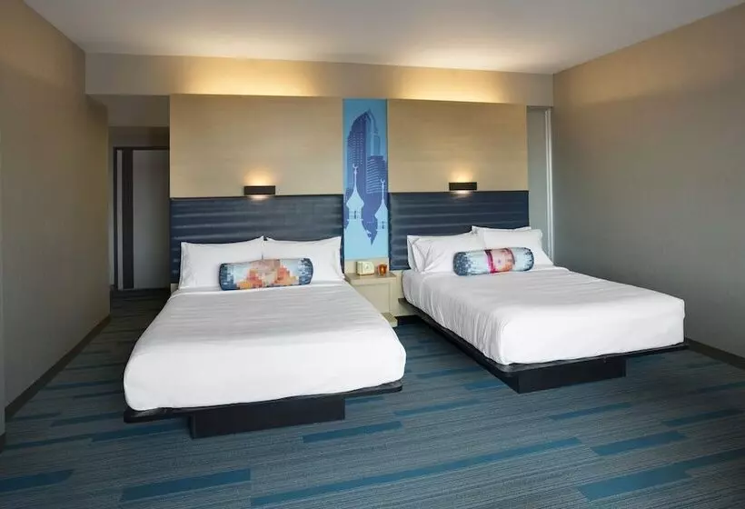 ２ダブルベッドのスタンダードルーム, Aloft Tampa Downtown