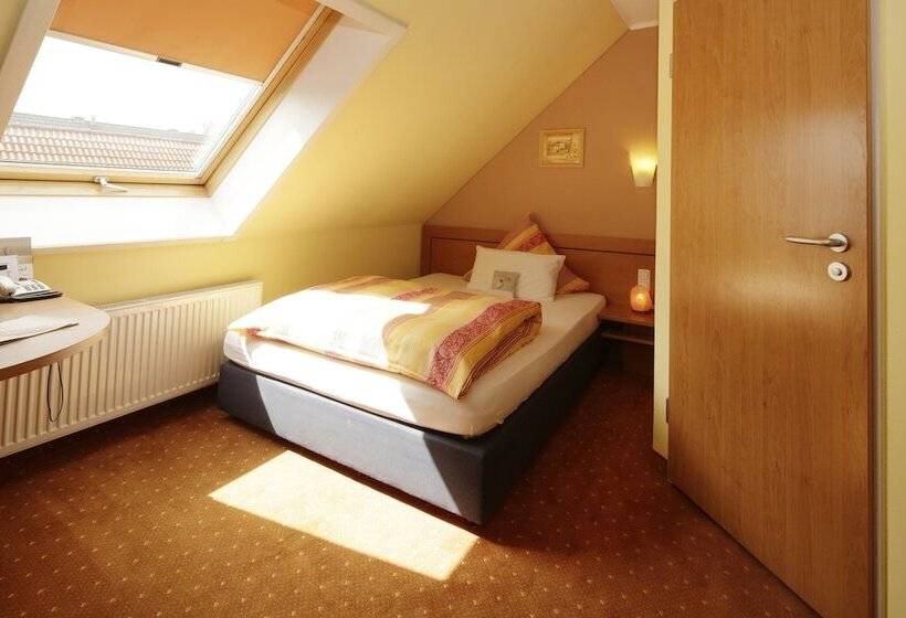 غرفة قياسية فردية, Bio Hotel Bayerischer Wirt Augsburg
