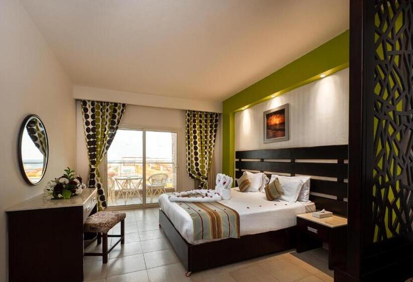 اتاق سوپریور با چشم‌انداز دریا, El Karma Beach Resort & Aqua Park - Hurghada