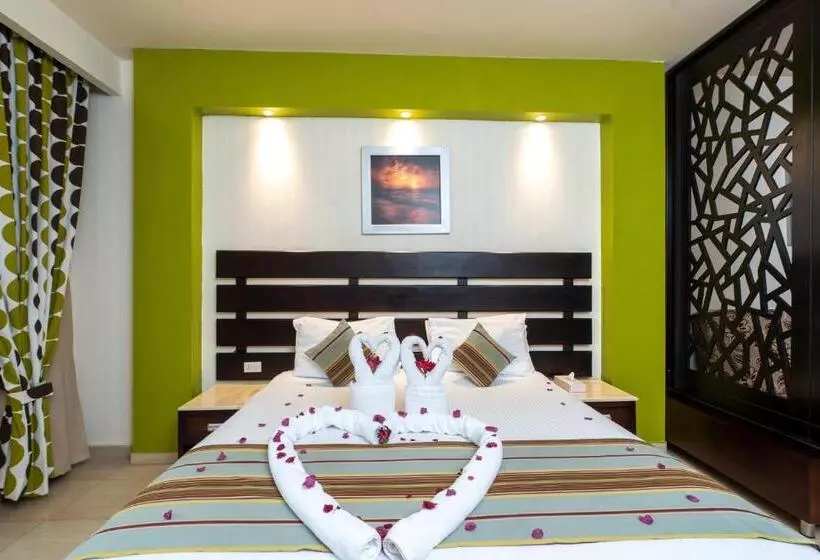 اتاق سوپریور با چشمانداز دریا, El Karma Beach Resort & Aqua Park - Hurghada