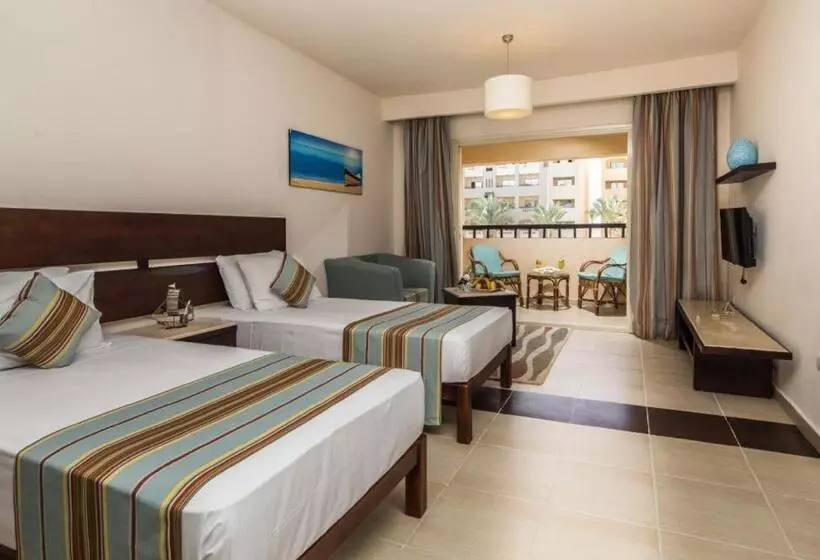 اتاق سوپریور با چشمانداز دریا, El Karma Beach Resort & Aqua Park - Hurghada