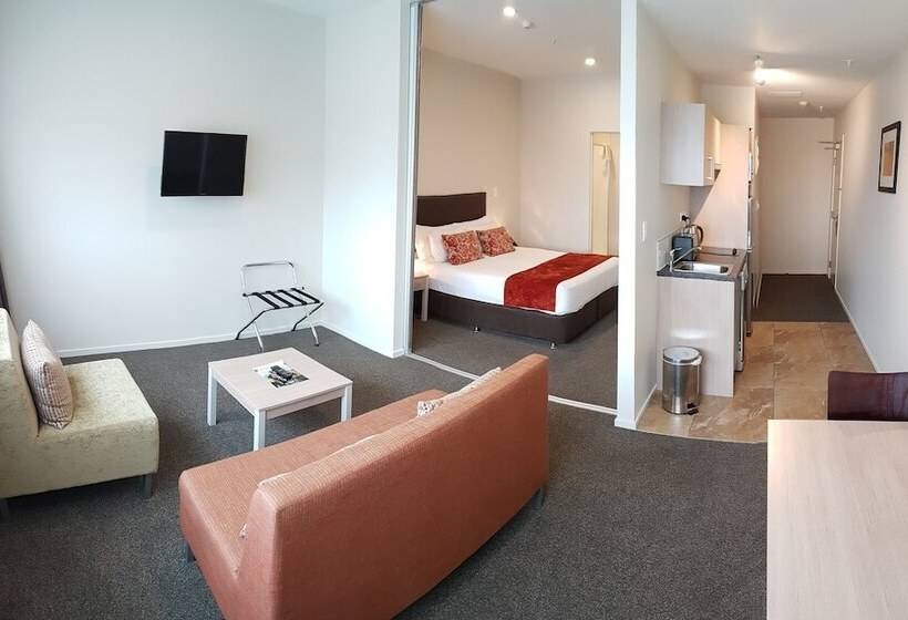 带1个卧室的公寓, Ramada Suites By Wyndham Christchurch City