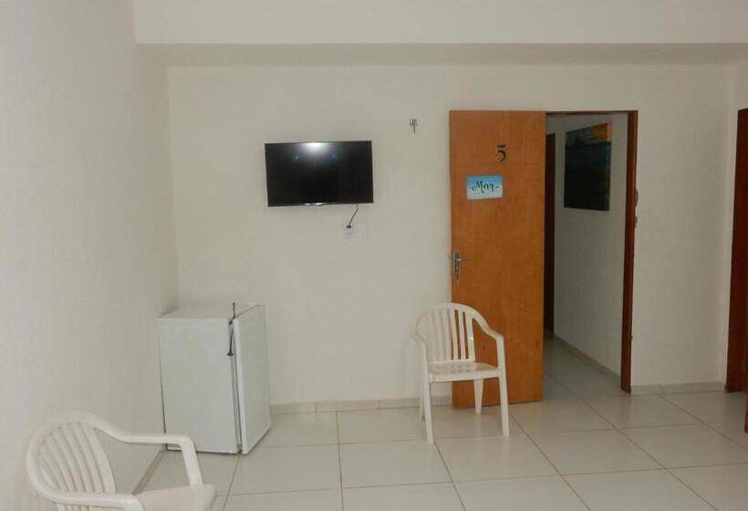 スタンダード４人部屋, Pousada Ah Mar