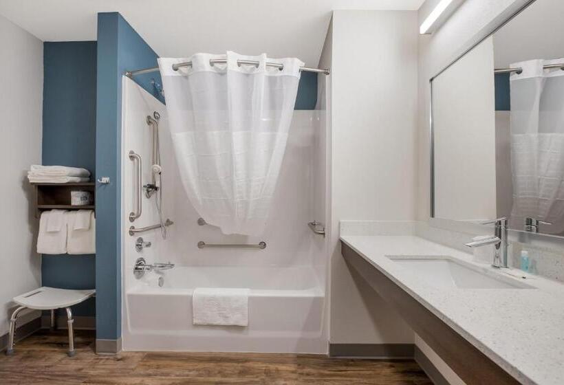 غرفة قياسية سرير ملكى لذوى الإحتياجات الخاصة, Woodspring Suites West Palm Beach