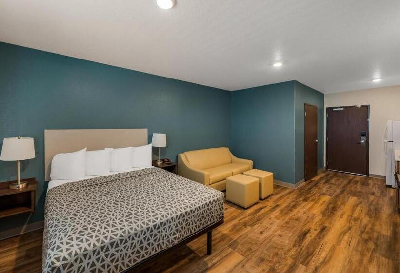 غرفة قياسية سرير ملكى لذوى الإحتياجات الخاصة, Woodspring Suites West Palm Beach