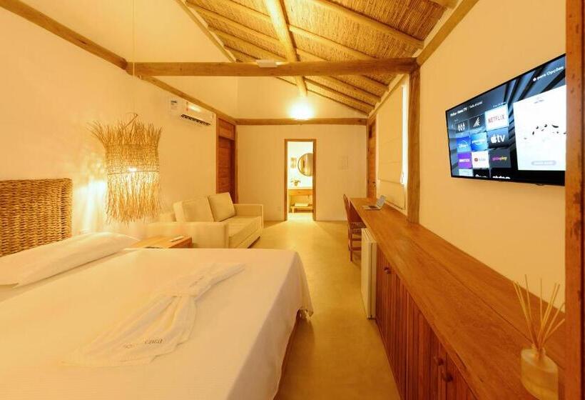 סוויטה דלוקס, Pousada Nossa Casa Cumuruxatiba