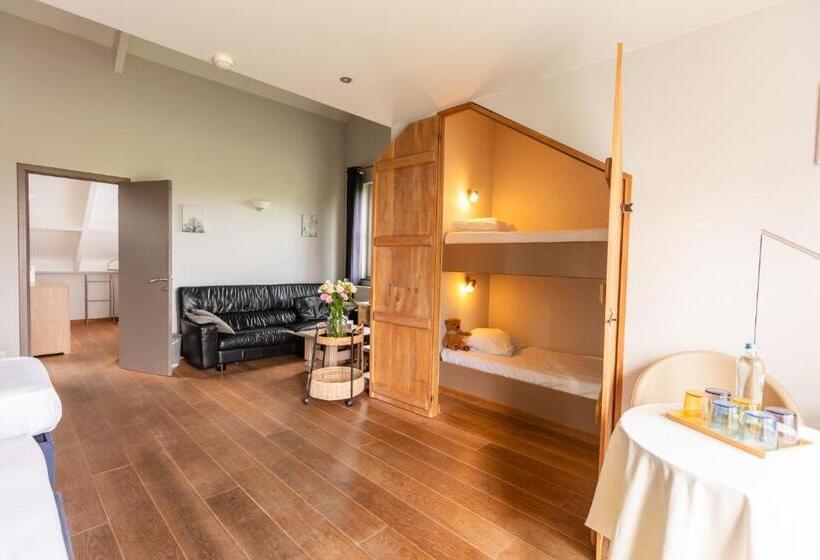 غرفة عائلية, Het Eycken Huys Bed & Breakfast