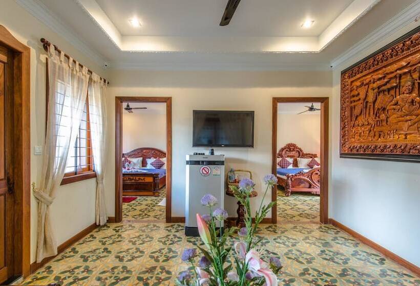 コネクティングルーム(家族用)。, Delux Villa