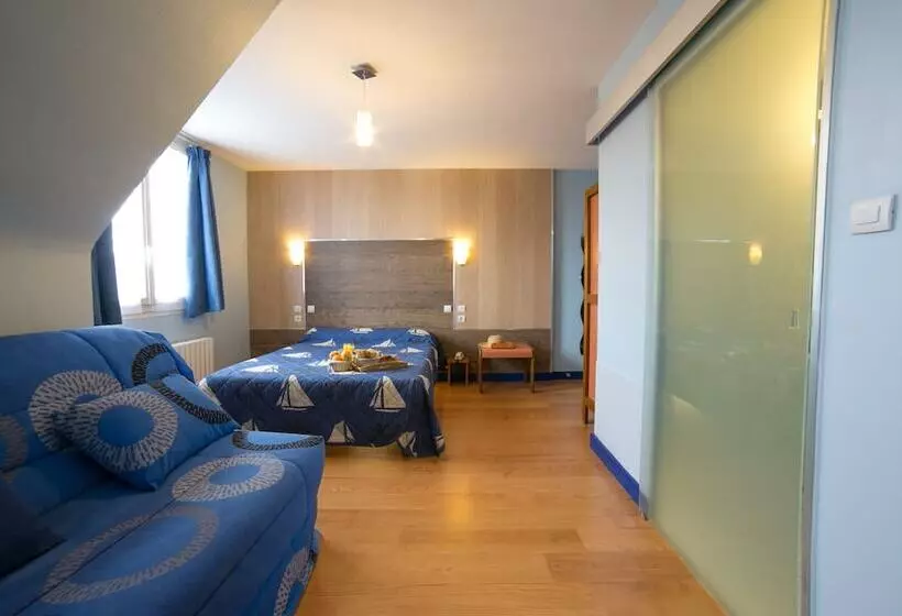 スタンダード4人部屋, Breizh Hôtel