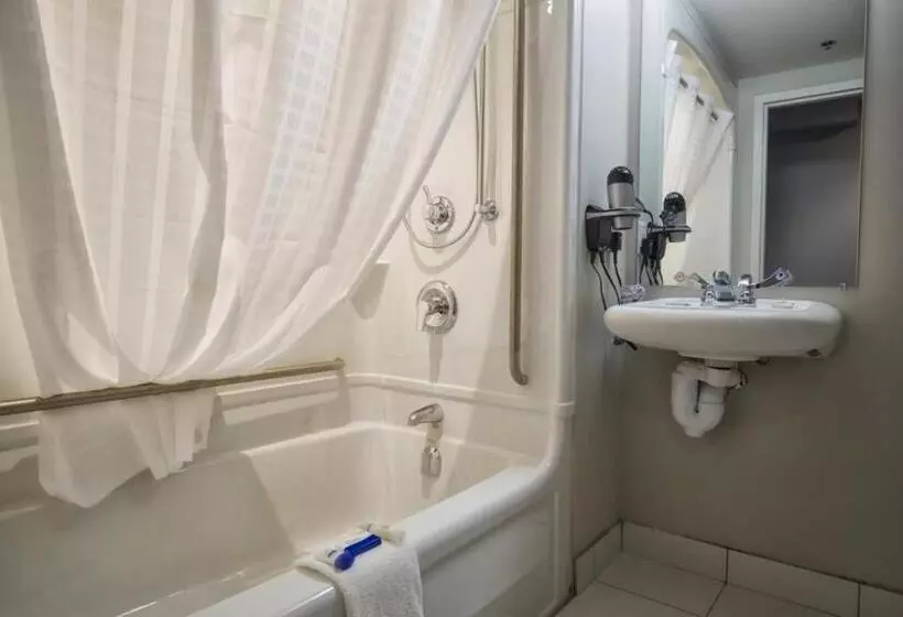 身障者適用スタンダードルーム, Microtel Inn & Suites Sault Ste. Marie