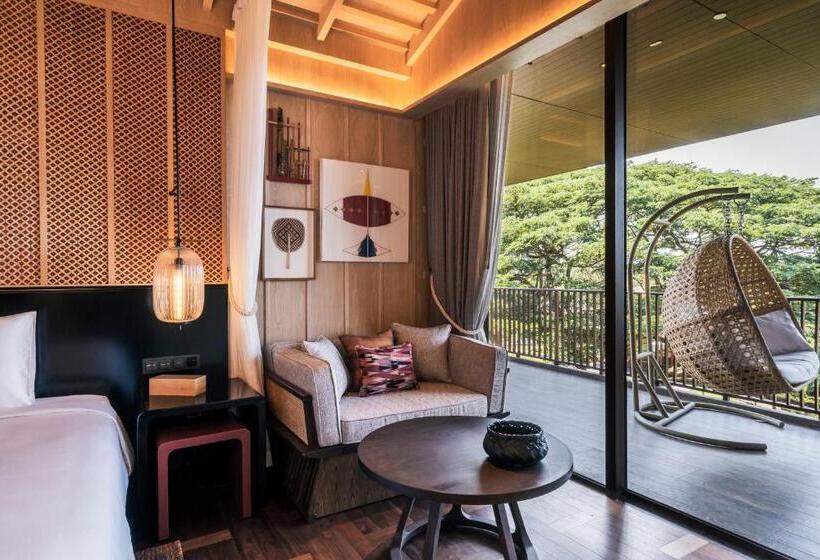 キングサイズベッドのスタンダードルーム, Andaz Pattaya Jomtien Beach, By Hyatt