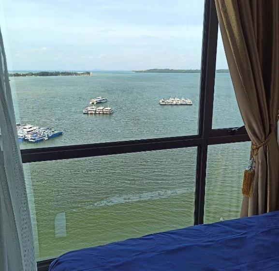 דירת חדר נוף לים, Palam Mansion At Apartment One Residence