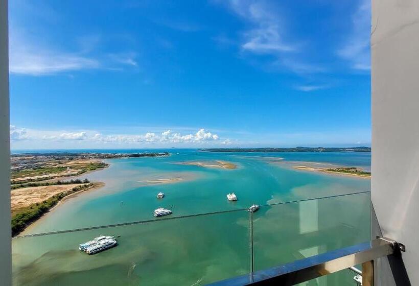 דירת חדר נוף לבריכה, Palam Mansion At Apartment One Residence