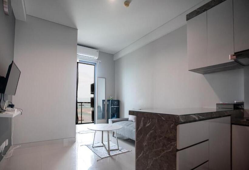 דירת חדר נוף לבריכה, Palam Mansion At Apartment One Residence