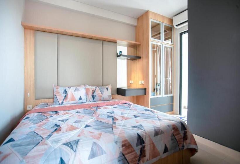 דירה בת חדר שינה 1 עם מרפסת, Palam Mansion At Apartment One Residence