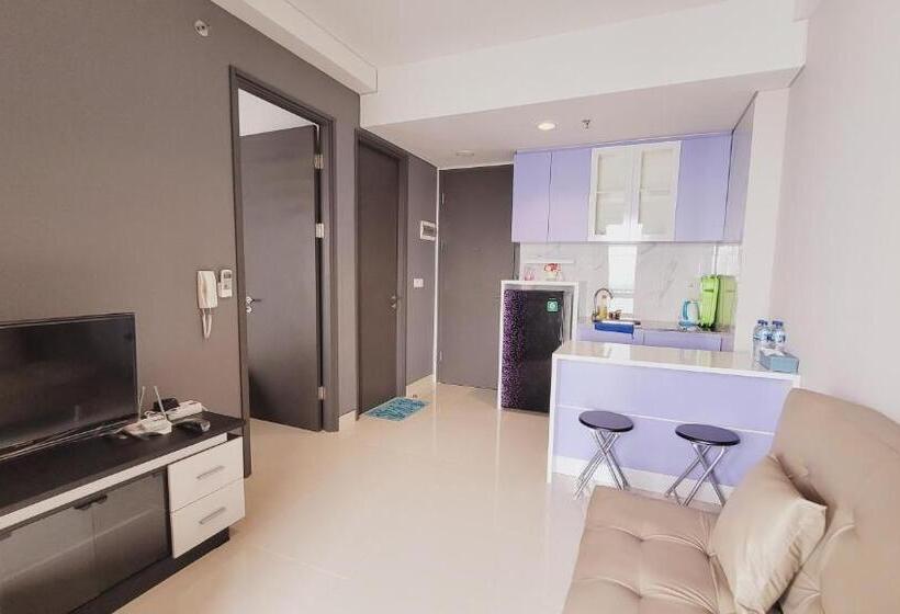 סוויטת דלוקס נוף לים, Palam Mansion At Apartment One Residence