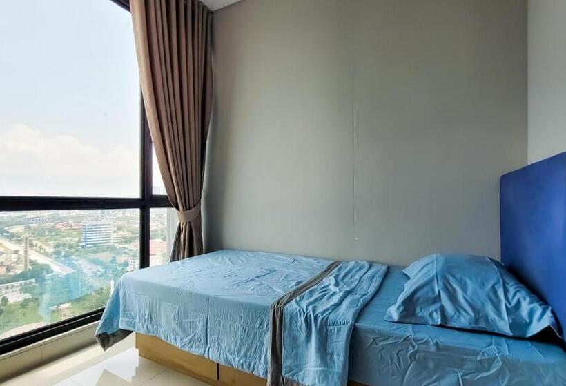 דירה בת חדר שינה 1 עם נוף, Palam Mansion At Apartment One Residence