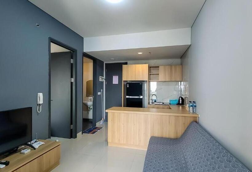 דירה בת חדר שינה 1 עם נוף, Palam Mansion At Apartment One Residence