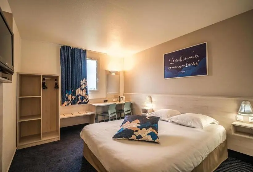 身障者適用スタンダードルーム, Ace Hôtel Lyon Vénissieux Parc Des Expositions