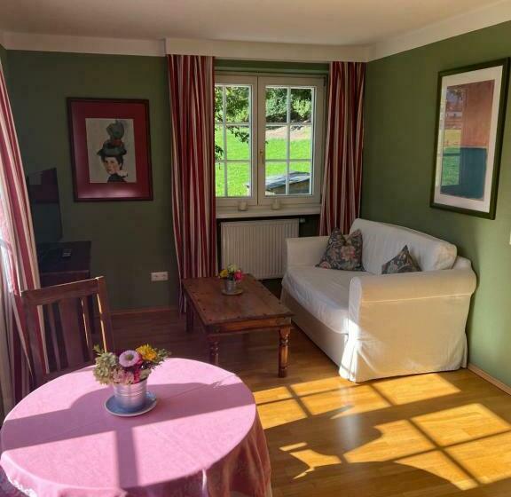 شقة غرفة واحدة مزودة بتراس, Landgasthof Hotel Linde