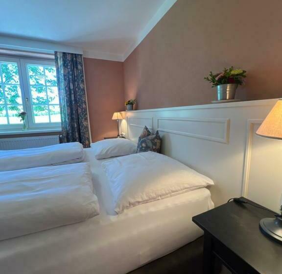 شقة غرفة واحدة مزودة بتراس, Landgasthof Hotel Linde
