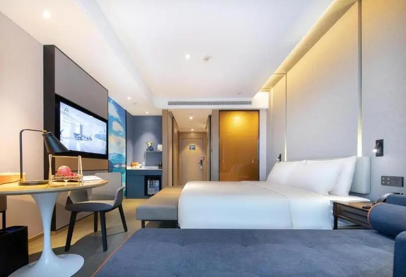 اتاق لوکس با چشمانداز شهر, Atour Hotel Meishan Government Affairs Center