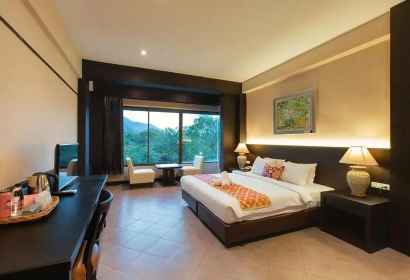 山の見えるスーペリアルーム, ปานเทล เขาใหญ่ Parntel Khaoyai