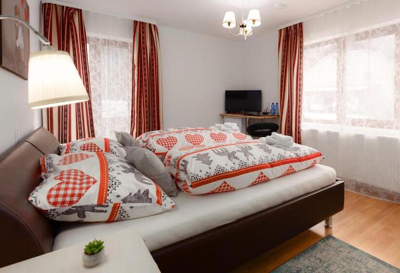 带大床的复式套间, Gasthof Barlida