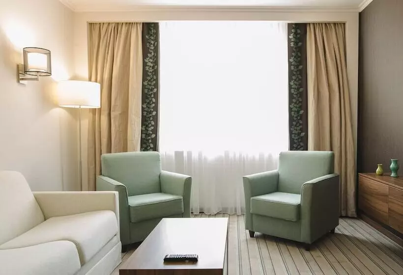 キングサイズベッドのスイートルーム, Hilton Garden Inn Ufa Riverside