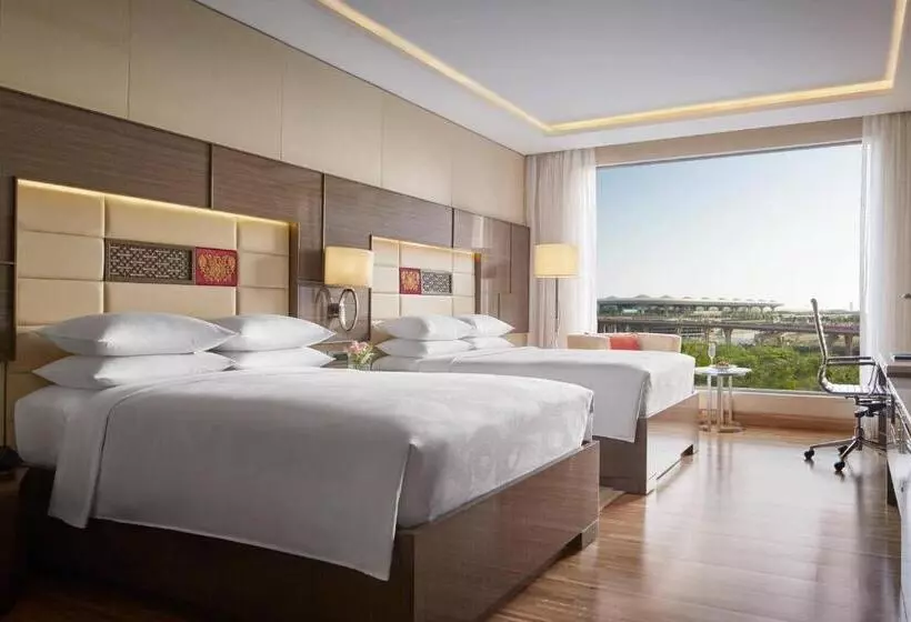 ２ダブルベッドのスタンダードルーム, Jw Marriott Mumbai Sahar Airport