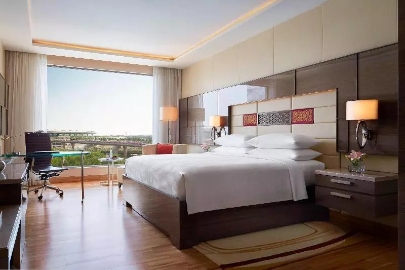 デラックスルーム, Jw Marriott Mumbai Sahar Airport