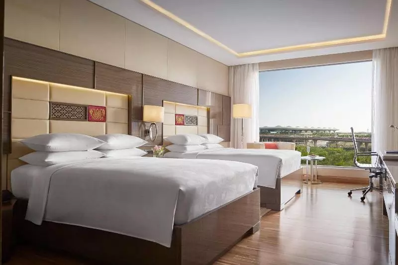 デラックスルーム, Jw Marriott Mumbai Sahar Airport