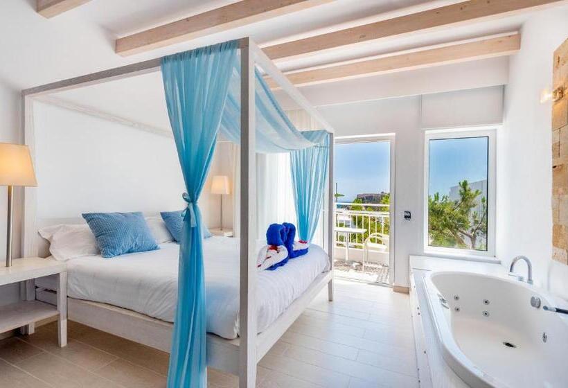 带1个卧室的豪华公寓, Lindos View