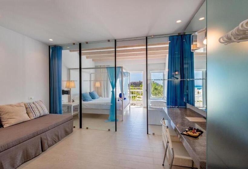 带1个卧室的豪华公寓, Lindos View