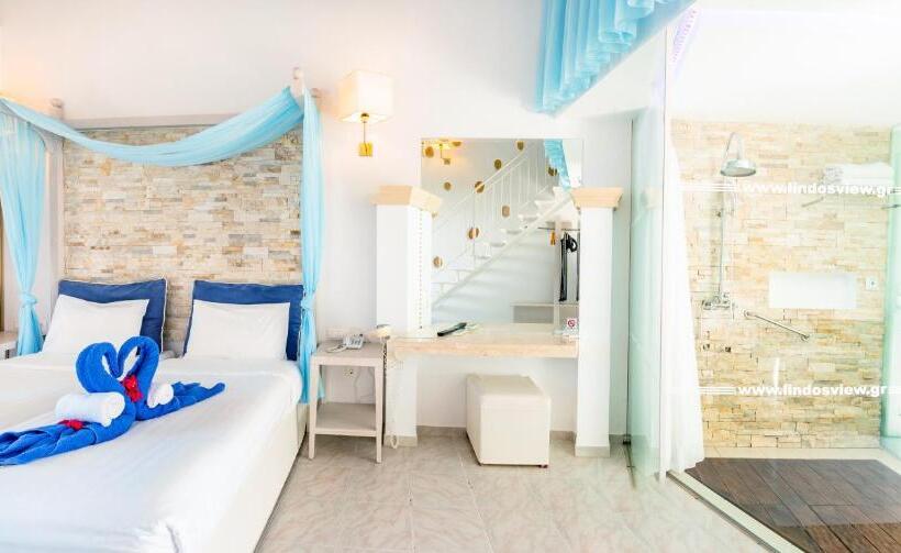 1间卧室的房子, Lindos View