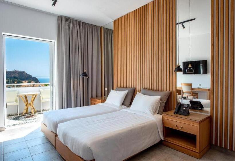 带1个卧室的经济型公寓, Lindos View